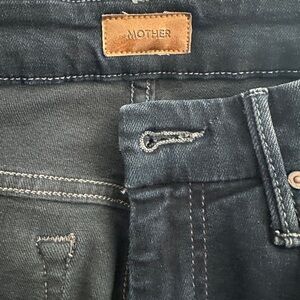 MOTHER DENIM Skinny Fit Women’s Size 26 Deep Indigo